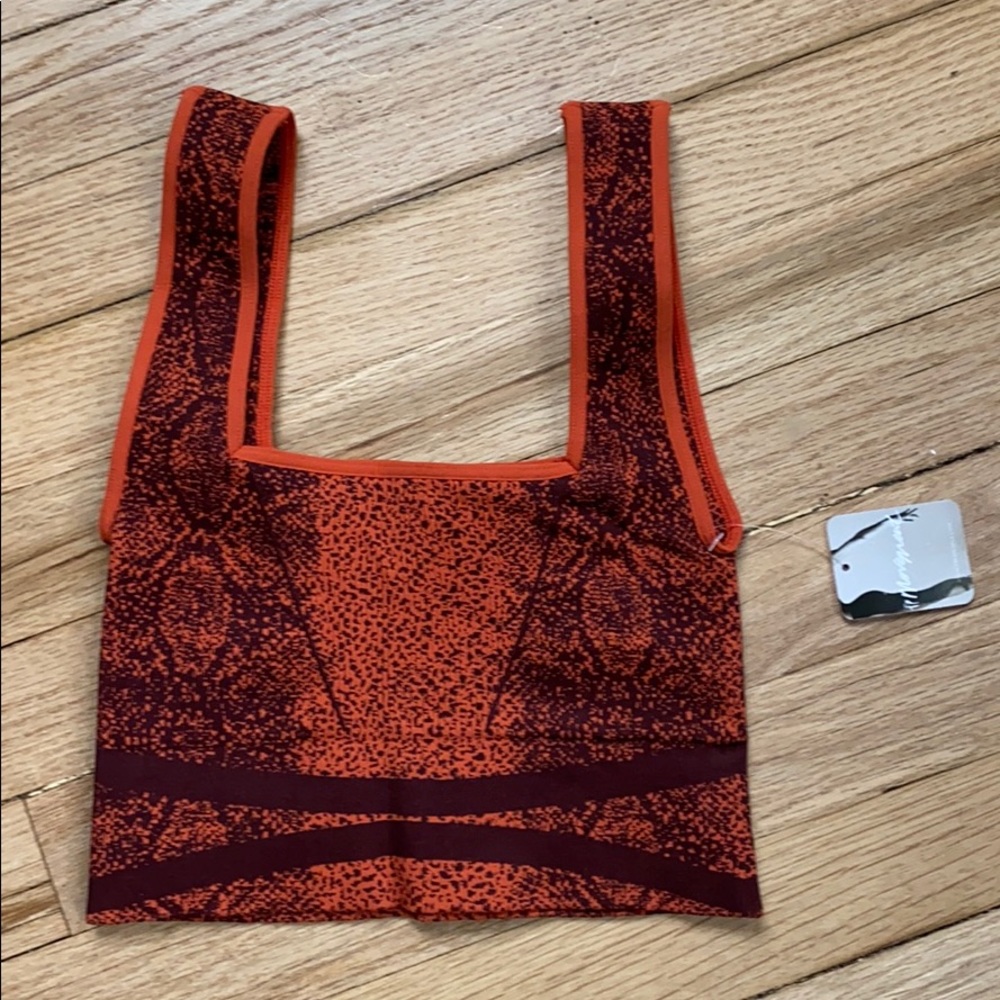 W/tag Free People Square Good Karma Bra - Picture 6 of 6
